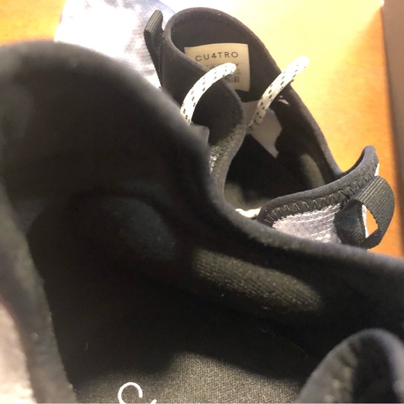 Cu4tro Bolt: Black Marble Knit Men’s athletic shoe w/ box - Picture 8 of 11